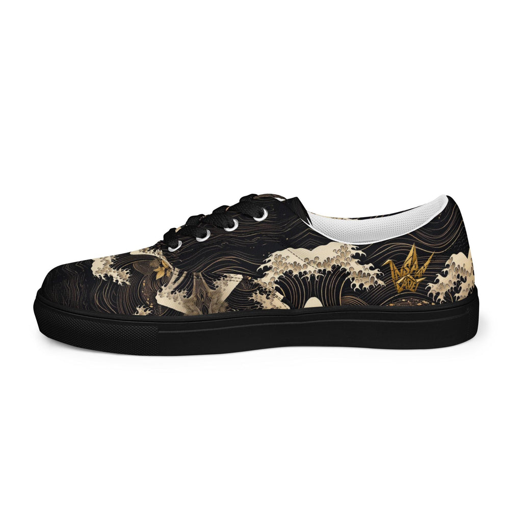 Great Wave Canvas Sneakers - Ukiyo-e Art