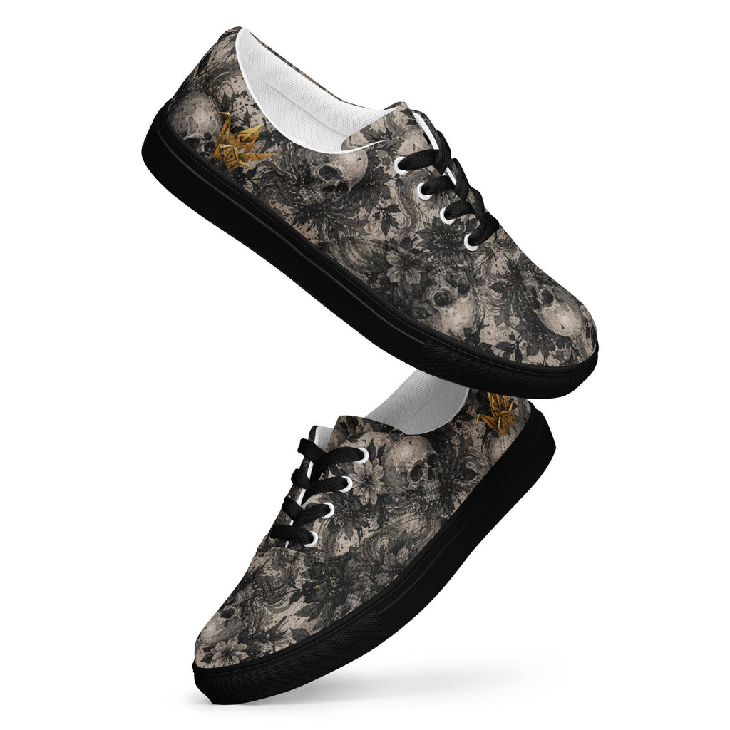 Skull Canvas Sneakers