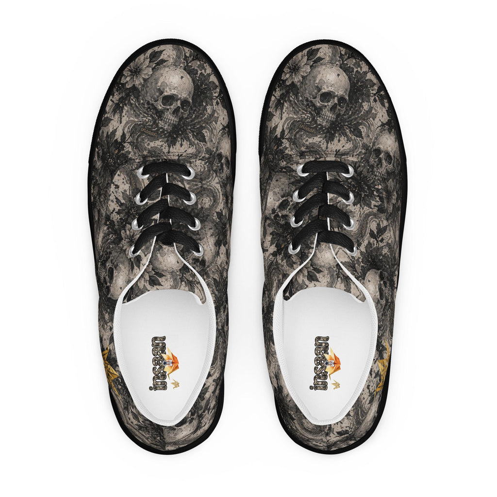 Skull Canvas Sneakers
