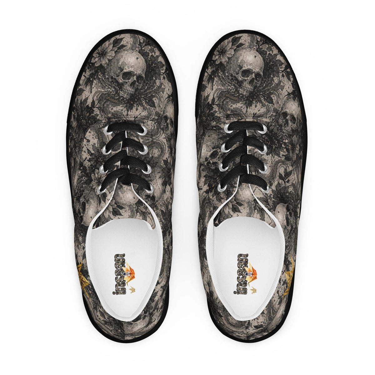 Skull Canvas Sneakers