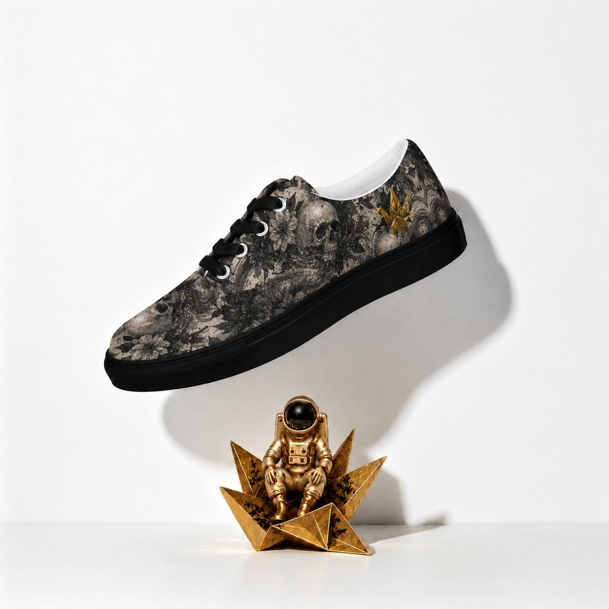 Skull Canvas Sneakers