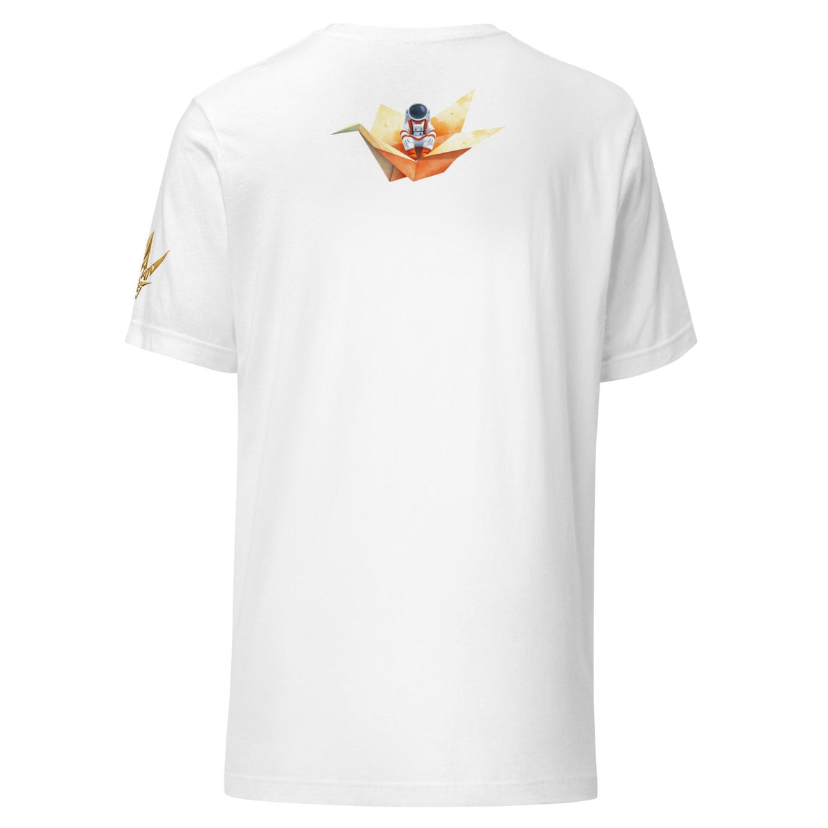 Orange Origami Crane Tee