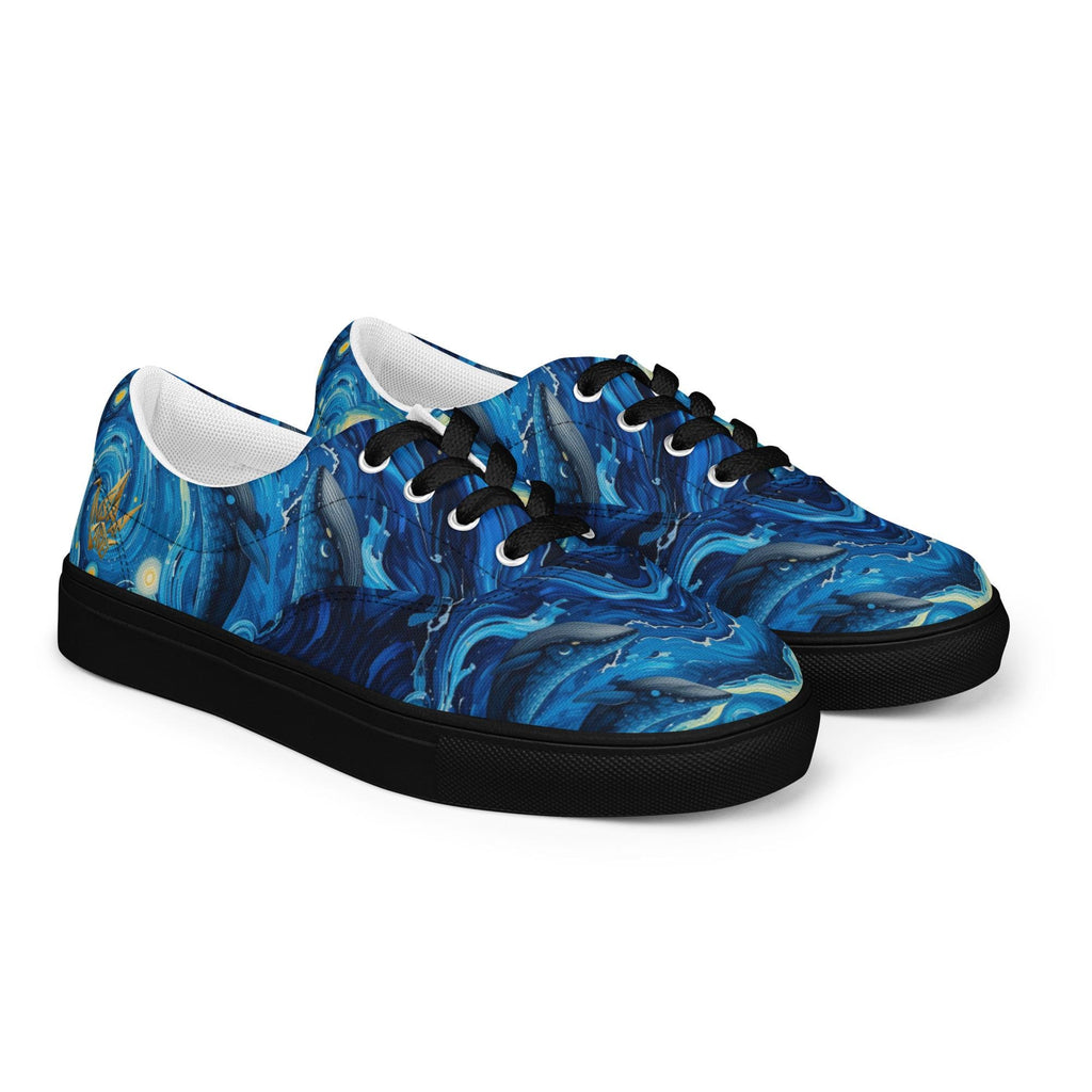 Starry Night Canvas Sneakers - Van Gogh