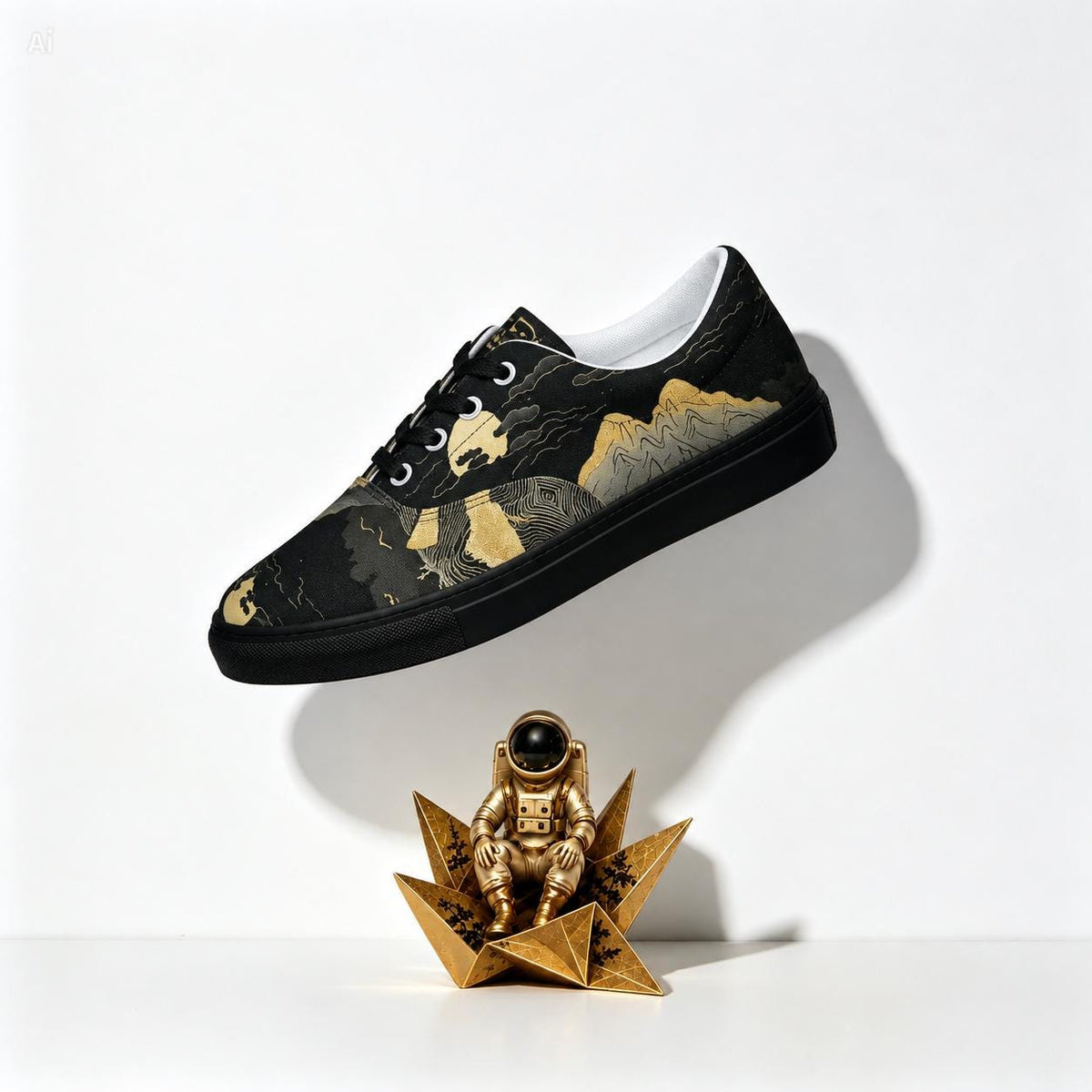 Gold Mountain Canvas Sneakers