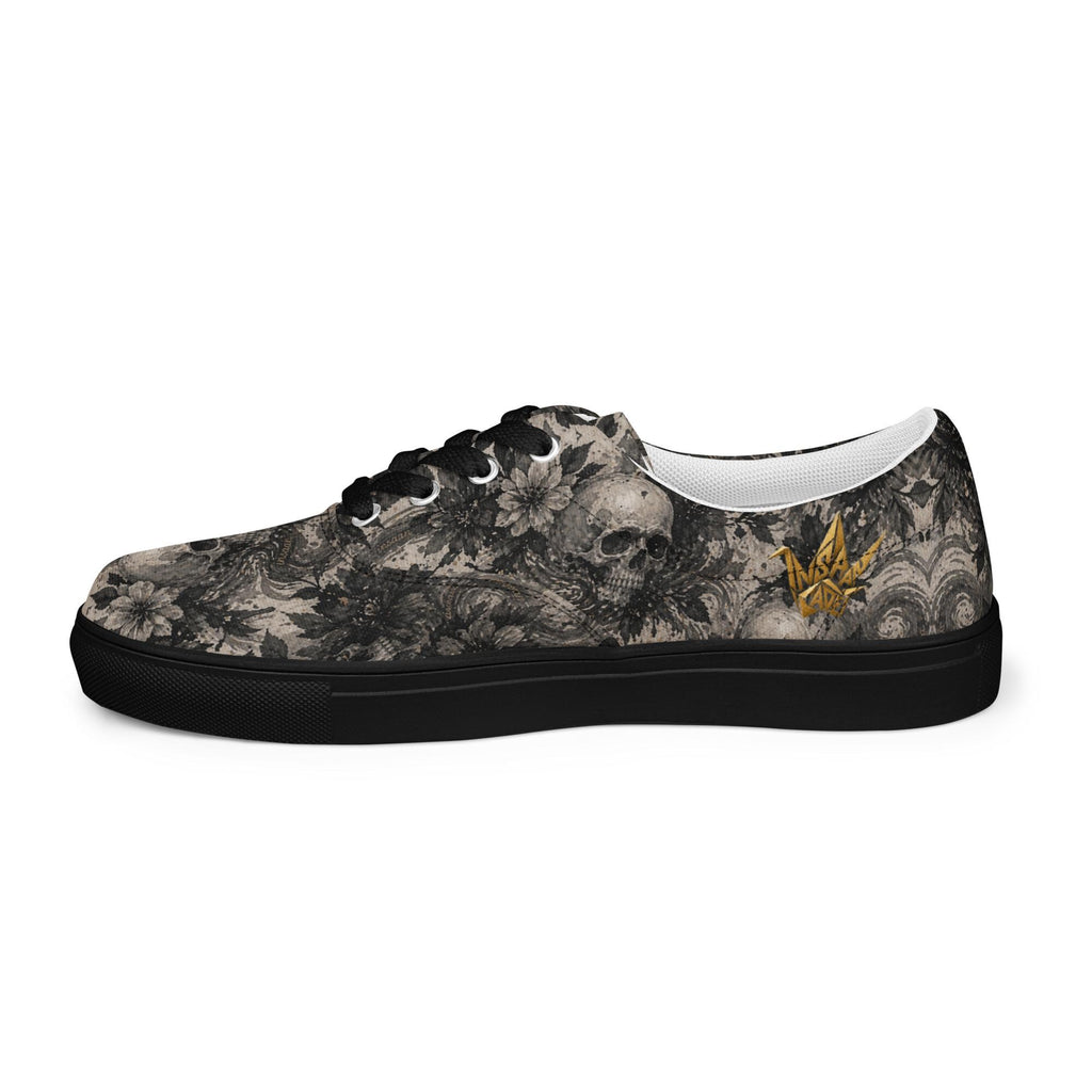 Skull Canvas Sneakers