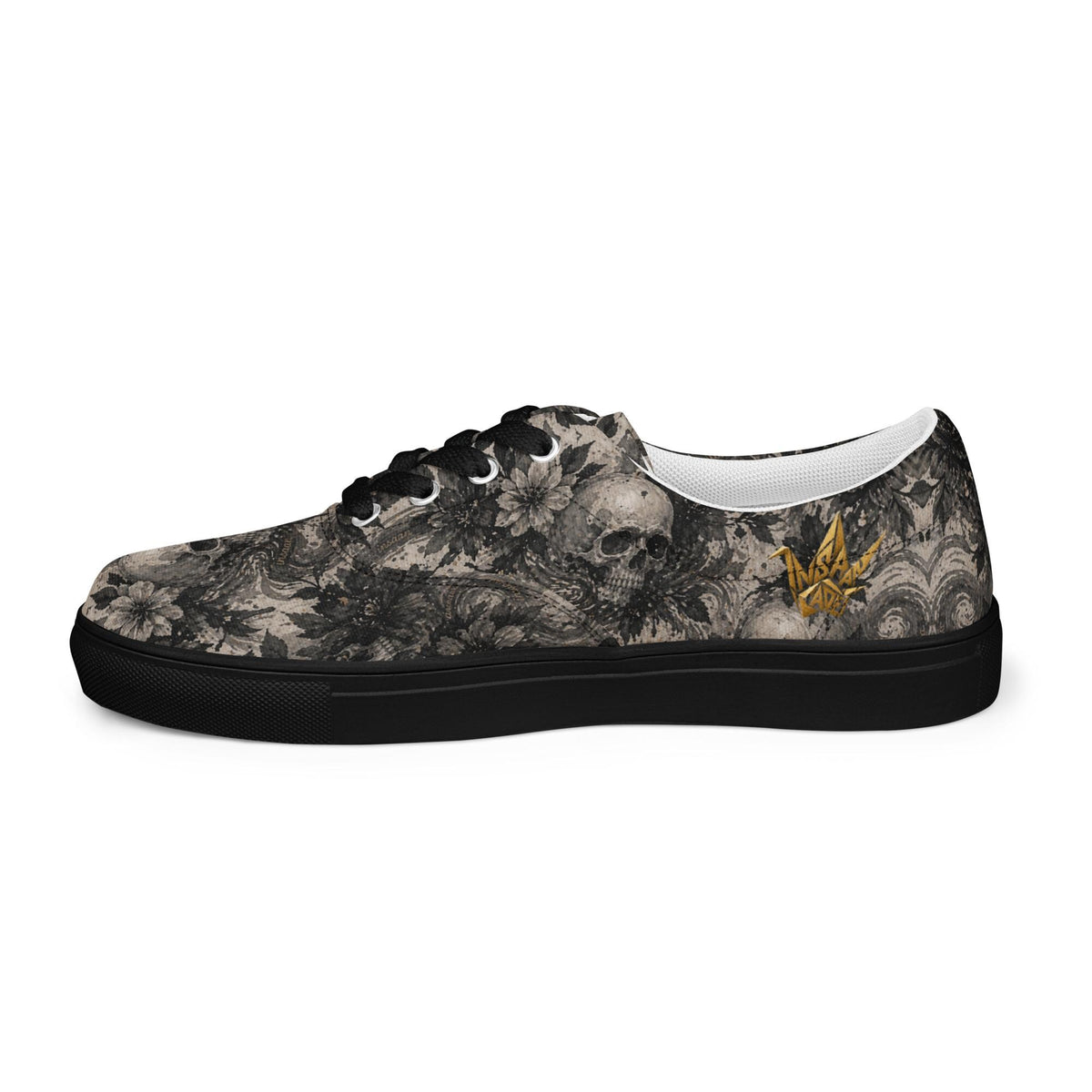 Skull Canvas Sneakers