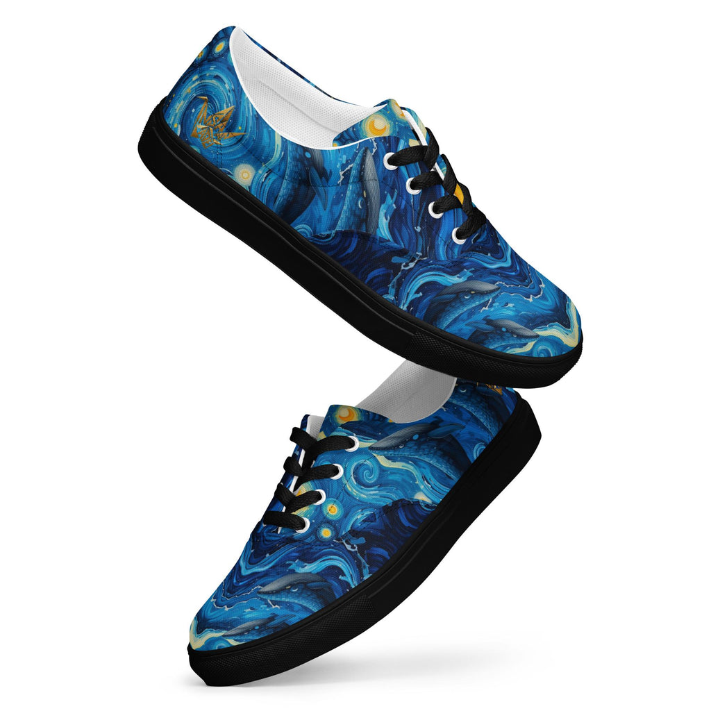 Starry Night Canvas Sneakers - Van Gogh