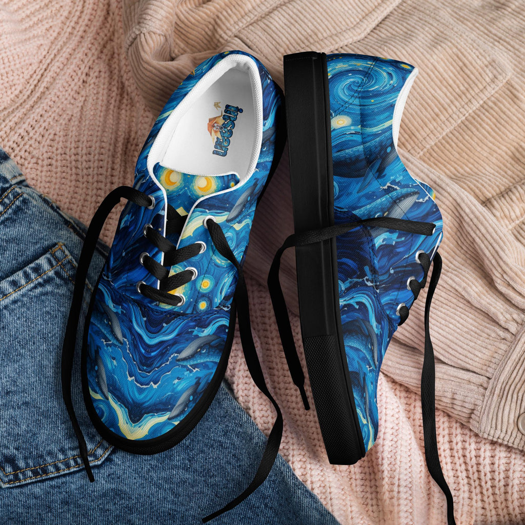 Starry Night Canvas Sneakers - Van Gogh