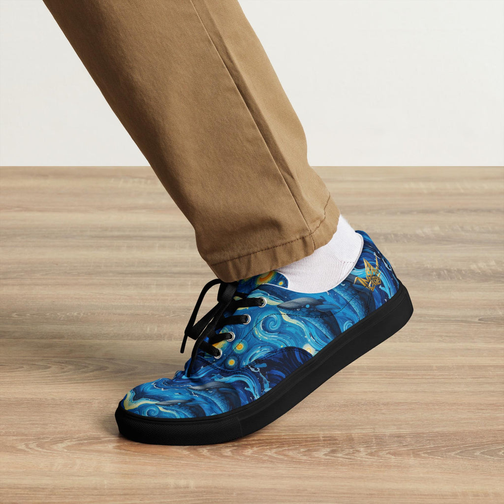 Starry Night Canvas Sneakers - Van Gogh