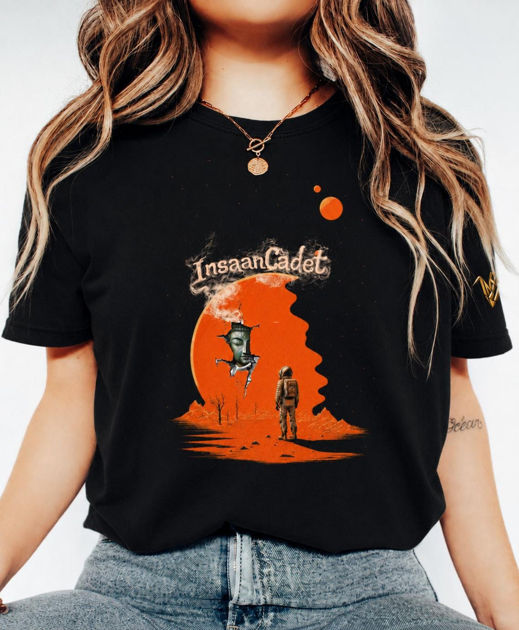 Mars Astronaut Sunset Tee