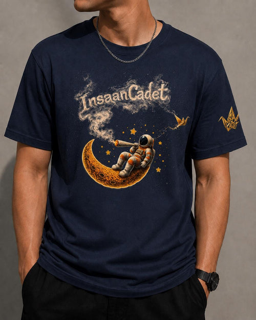 Astronaut on the Moon Tee