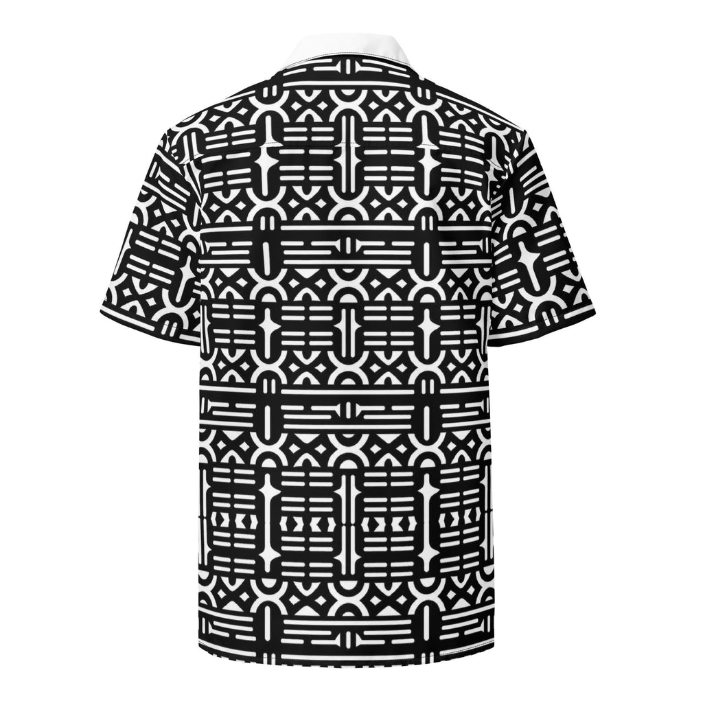 Oversized Graphic Button Up Shirt