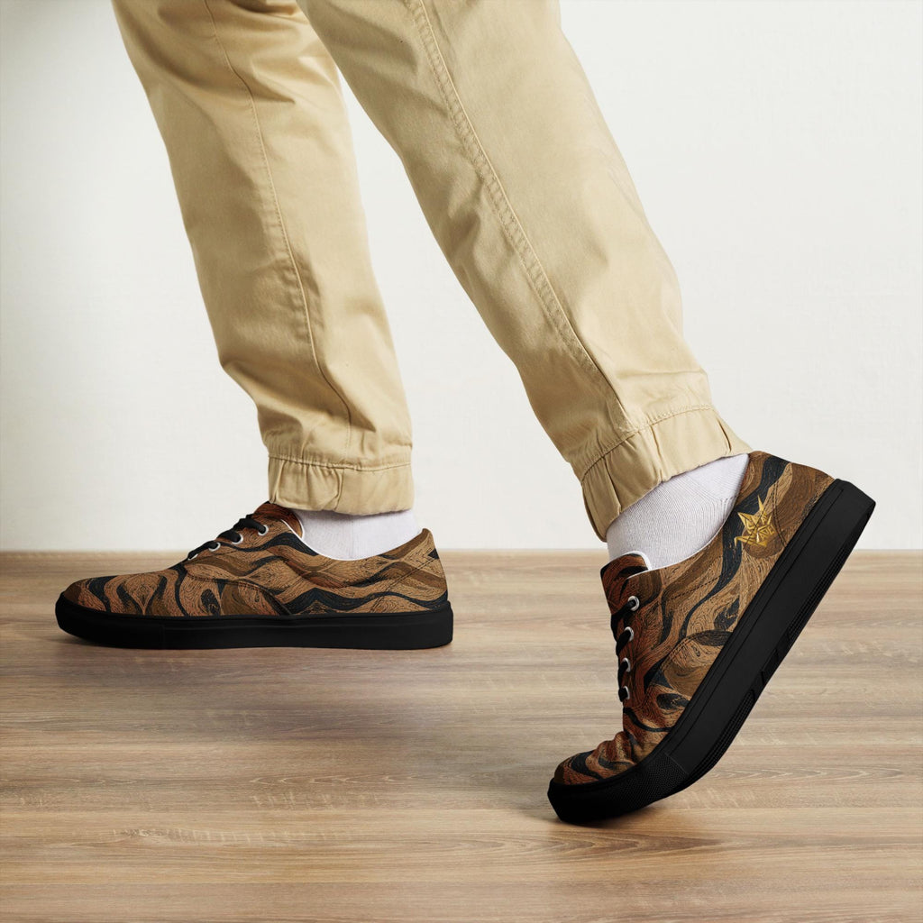 Tiger Stripe Canvas Sneakers