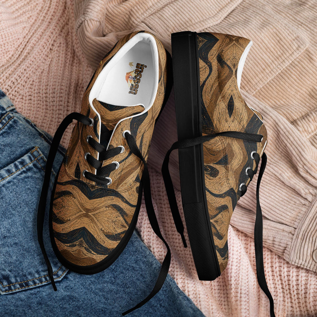 Tiger Stripe Canvas Sneakers