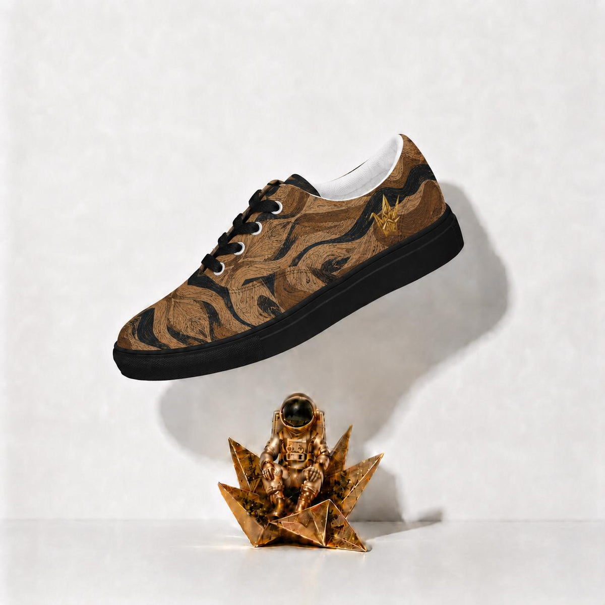 Tiger Stripe Canvas Sneakers