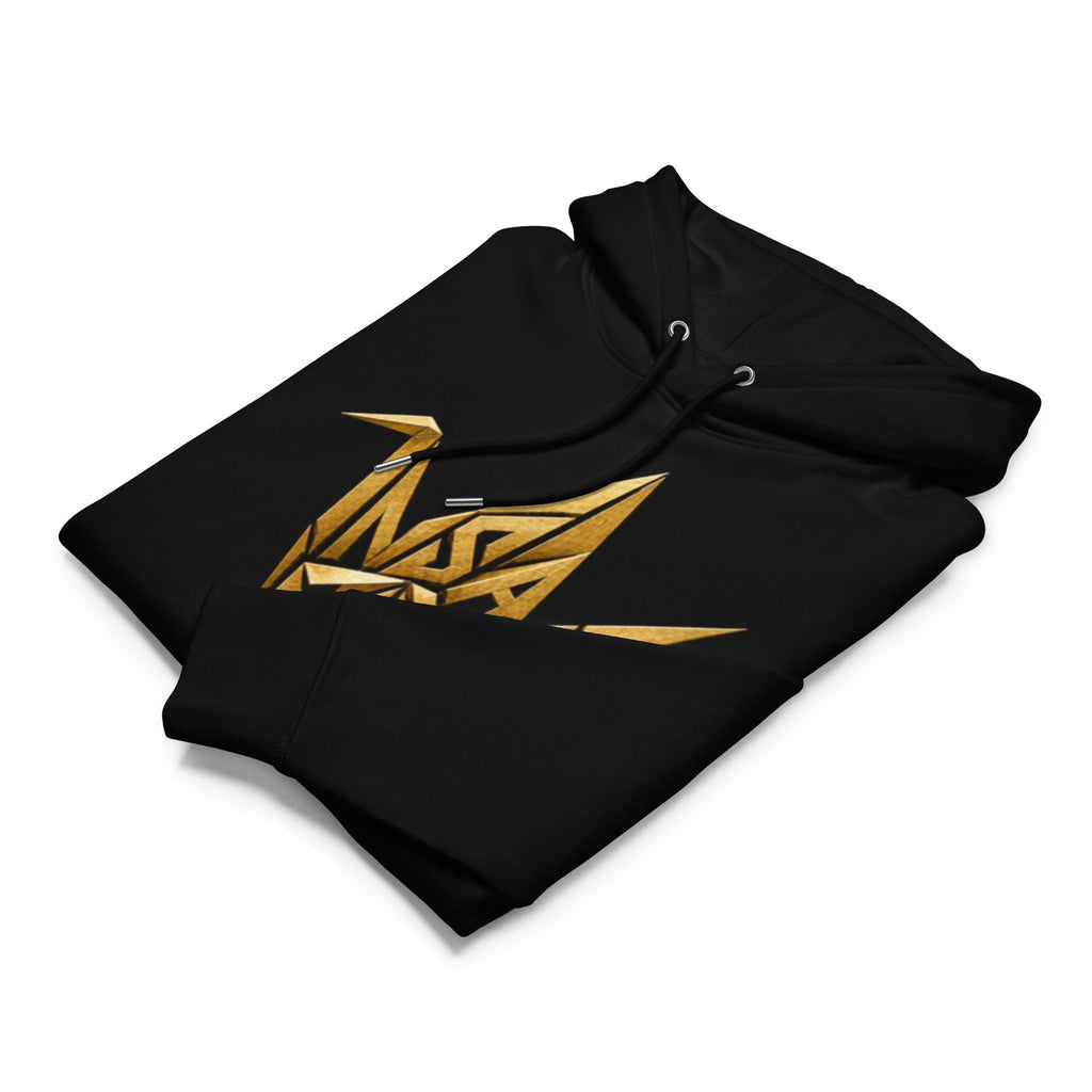 Gold Origami Crane Hoodie