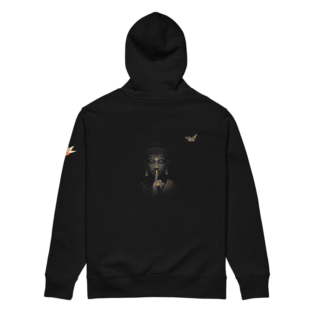 Gold Origami Crane Hoodie