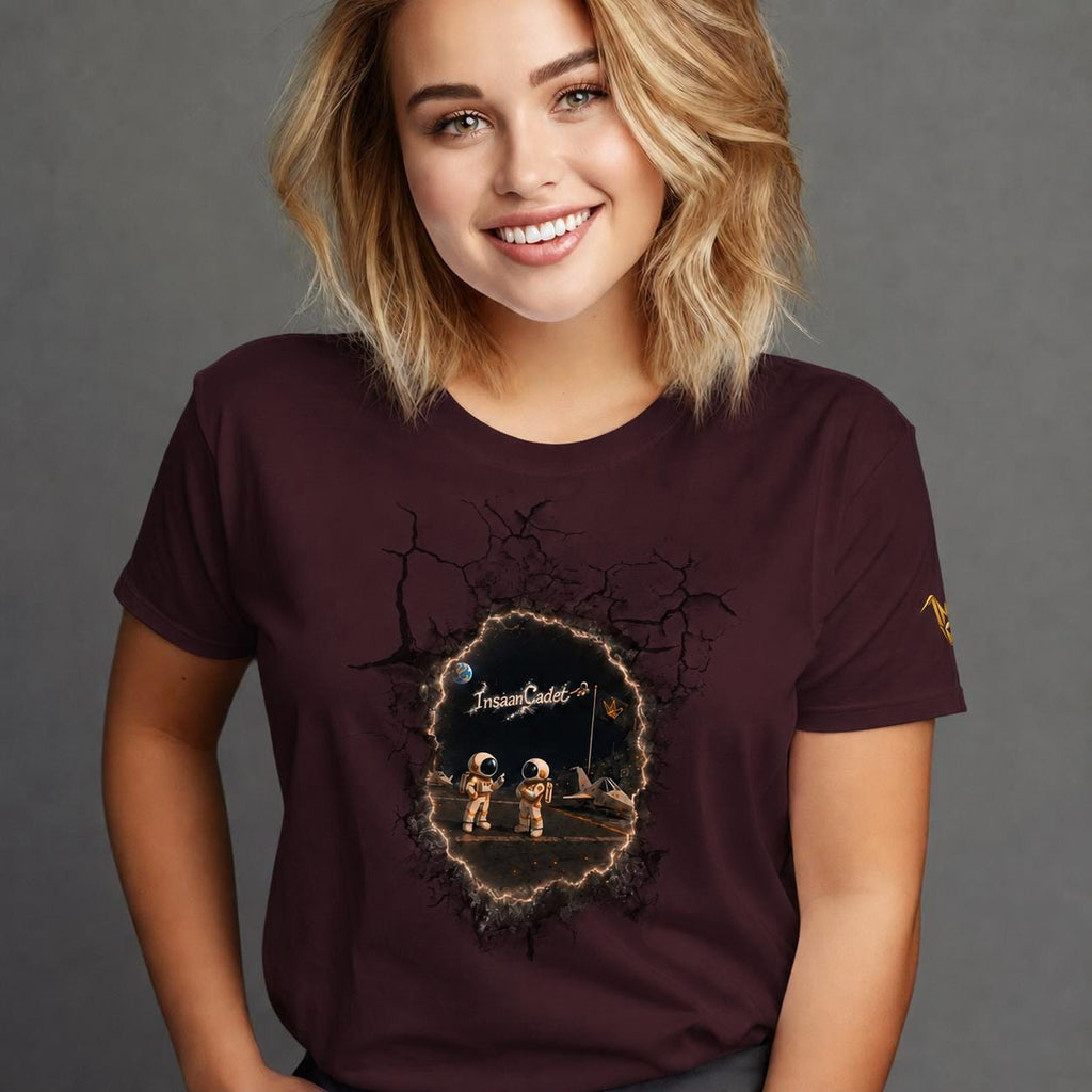 Astronaut Origami Graphic Tee
